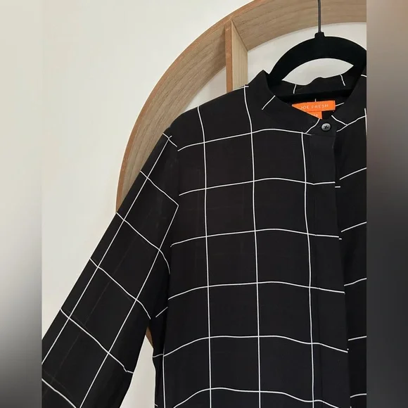 Joe Fresh Windowpane Check Tunic - Picture 4 of 5